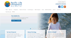Desktop Screenshot of pacificlifechiropracticguam.com